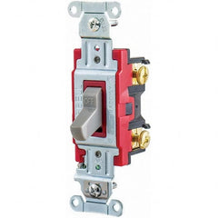 Hubbell Wiring Device-Kellems - Toggle Switches Switch Type: Heavy Duty Switch Sequence: Off-On - Exact Tooling