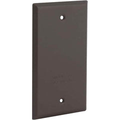 Hubbell-Raco - Weatherproof Box Covers Cover Shape: Rectangle Number of Holes in Outlet: 0 - Exact Tooling