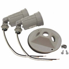 Hubbell-Raco - Weatherproof Box Covers Cover Shape: Round Number of Holes in Outlet: 3 - Exact Tooling