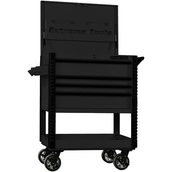 EXTREME TOOLS - Tool Storage Carts Type: Tool Cart Number of Drawers: 4 - Exact Tooling