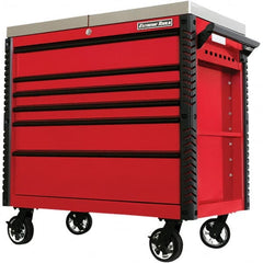EXTREME TOOLS - Tool Storage Carts Type: Tool Cart Number of Drawers: 6 - Exact Tooling