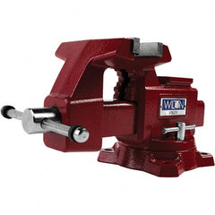 Wilton - Bench & Pipe Combination Vises Jaw Width (Inch): 5-1/2 Jaw Opening Capacity (Inch): 5 - Exact Tooling