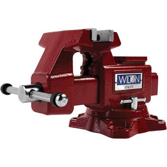 Wilton - Bench & Pipe Combination Vises Jaw Width (Inch): 4-1/2 Jaw Opening Capacity (Inch): 4 - Exact Tooling