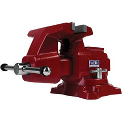 Wilton - Bench & Pipe Combination Vises Jaw Width (Inch): 8 Jaw Opening Capacity (Inch): 8-1/2 - Exact Tooling