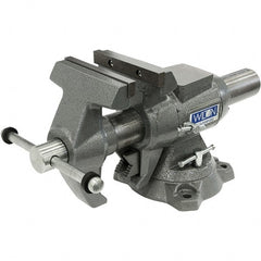 Wilton - Bench & Pipe Combination Vises Jaw Width (Inch): 5-1/2 Jaw Opening Capacity (Inch): 5 - Exact Tooling