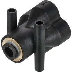 Legris - Plastic Push-To-Connect Tube Fittings Type: Union Y Tube Outside Diameter (Inch): 5/32 - Exact Tooling