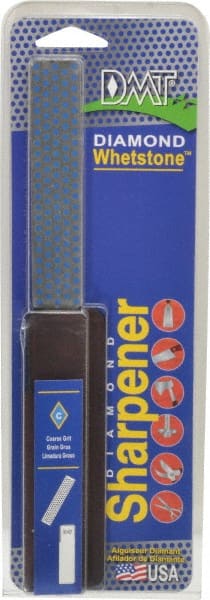 DMT - Coarse Grade, Diamond Whetstone Sharpener - 45 Micron, Diamond Area 4.3" Long x 7/8" Wide - Exact Tooling