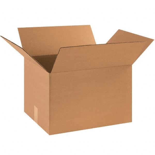 Made in USA - Pack of (25), 14" Wide x 18" Long x 12" High Corrugated Shipping Boxes - Exact Tooling