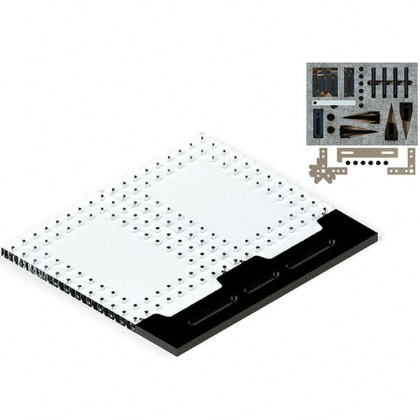 Phillips Precision - CMM Fixtures Type: Fixture Kits & Sets Plate Design: Standard - Exact Tooling