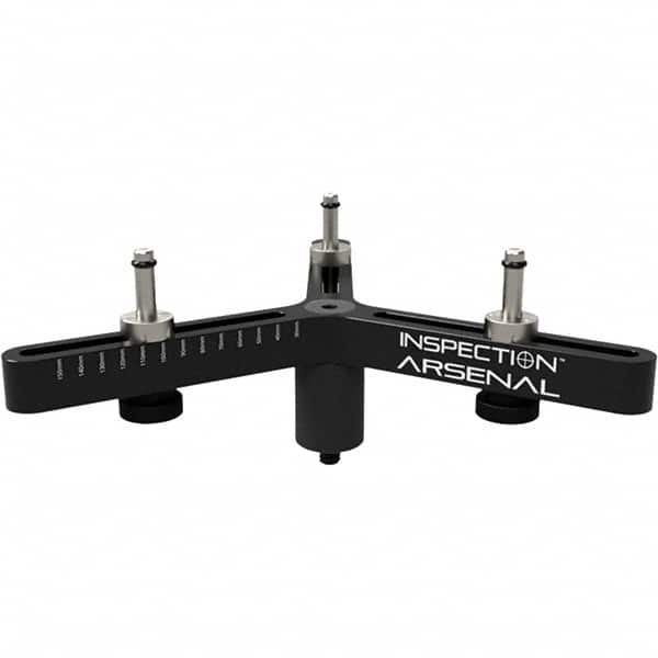 Phillips Precision - CMM Clamps Stud Thread Size: 1/4-20 Stud Length (Decimal Inch): 6 - Exact Tooling