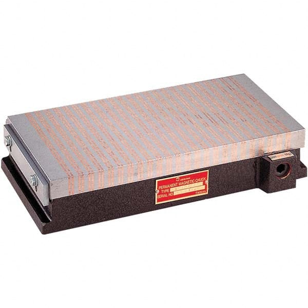 Techniks - Permanent Magnetic Chucks Shape: Rectangle Width/Diameter (Inch): 8 - Exact Tooling