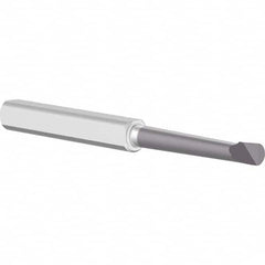 Criterion - 0.18" Min Bore Diam, 1-1/8" Max Bore Depth, 1/4" Shank Diam, Boring Bar - Exact Tooling