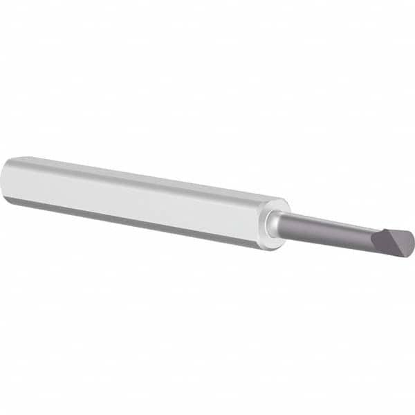 Criterion - 0.14" Min Bore Diam, 3/4" Max Bore Depth, 1/4" Shank Diam, Boring Bar - Exact Tooling