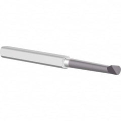 Criterion - 0.1" Min Bore Diam, 3/5" Max Bore Depth, 1/8" Shank Diam, Boring Bar - Exact Tooling