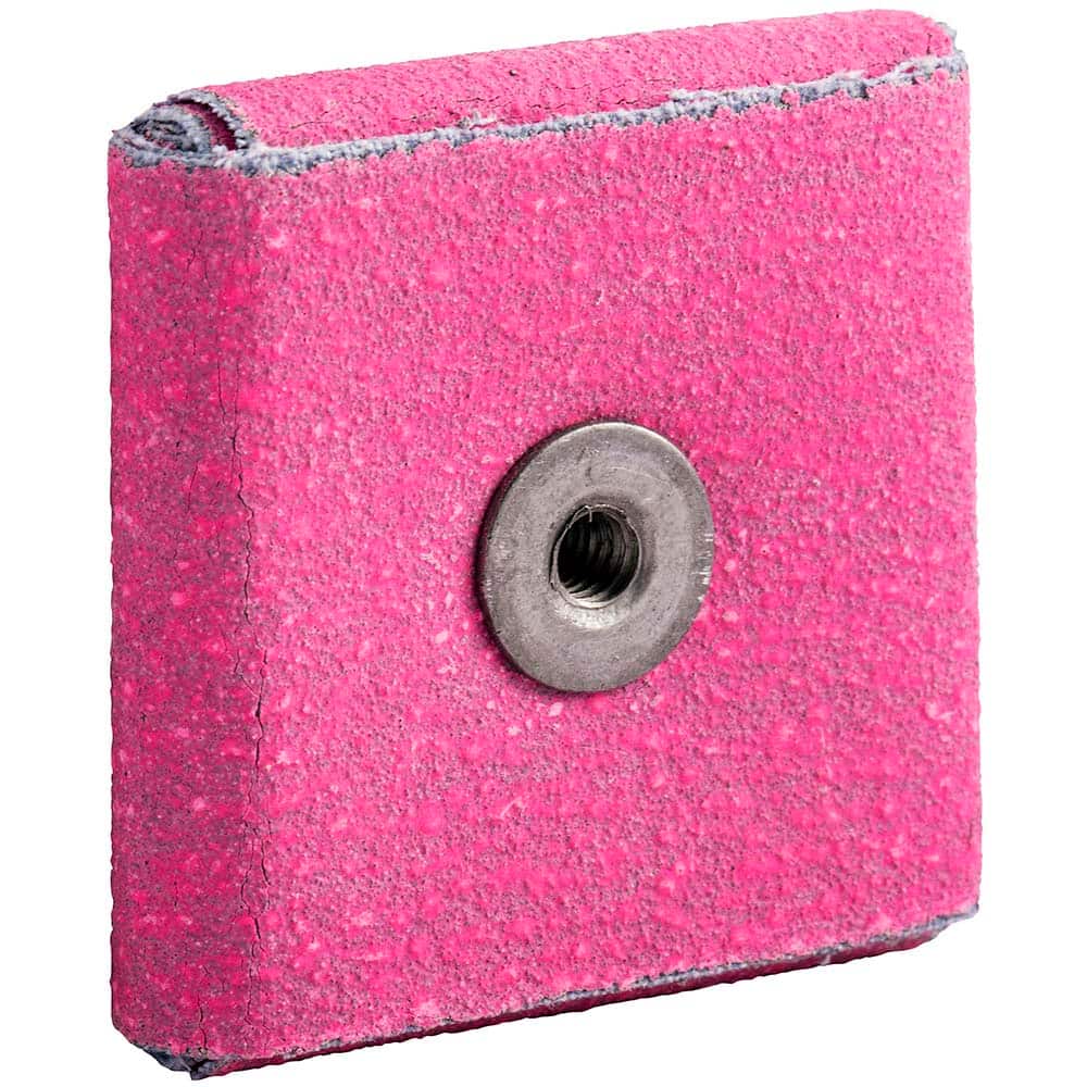 Merit Abrasives - Cross & Square Pads Pad Type: Square Abrasive Material: Ceramic Alumina - Exact Tooling