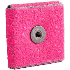 Merit Abrasives - Cross & Square Pads Pad Type: Square Abrasive Material: Ceramic Alumina - Exact Tooling