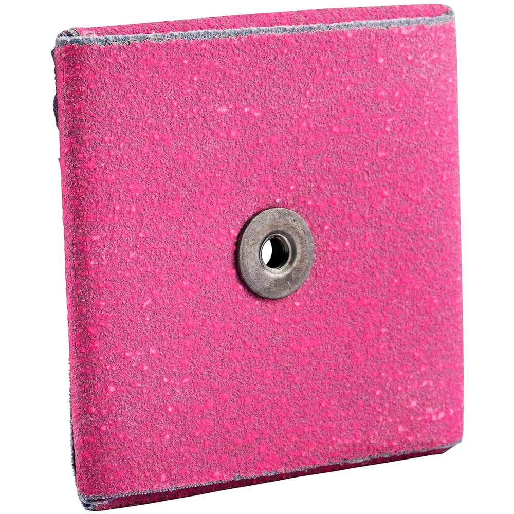 Merit Abrasives - Cross & Square Pads Pad Type: Square Abrasive Material: Ceramic Alumina - Exact Tooling