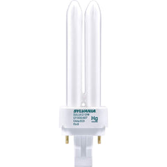 SYLVANIA - Lamps & Light Bulbs; Lamp Technology: Fluorescent ; Lamps Style: Commercial/Industrial ; Lamp Type: T4 ; Actual Wattage: 18.00 ; Base Style: 4 Pin ; Color Temperature Range: Neutral (3000-3699) - Exact Tooling