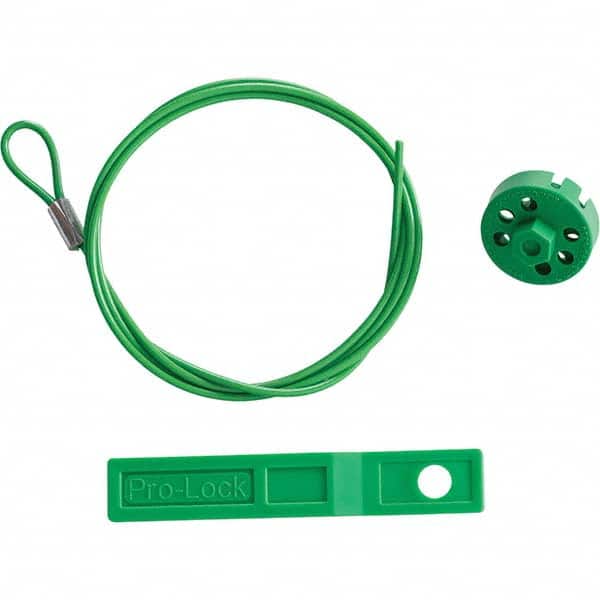 Brady - Cable Lockouts Cable Length (Feet): 4.917 Number of Lockout Points: 8 - Exact Tooling