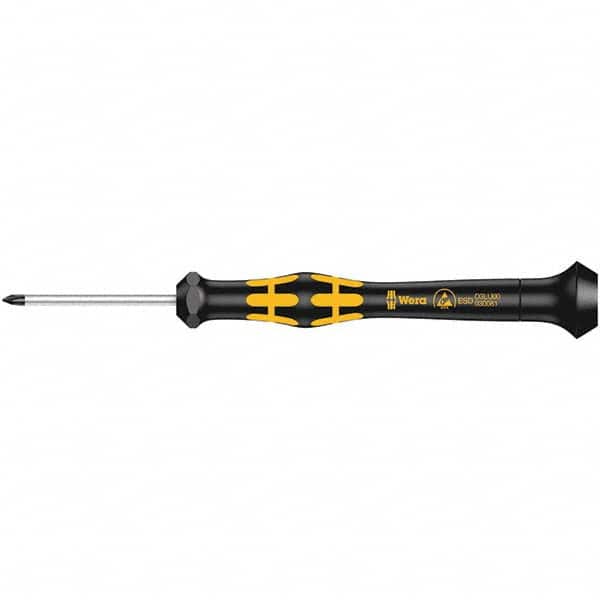Wera - Precision & Specialty Screwdrivers Type: Microstix Screwdriver Overall Length Range: 3" - 6.9" - Exact Tooling