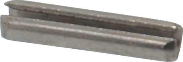 Value Collection - 1/8" Diam x 1/2" Long Slotted Spring Pin - Grade 18-8 Stainless Steel - Exact Tooling