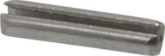 Value Collection - 1/8" Diam x 1/2" Long Slotted Spring Pin - Grade 18-8 Stainless Steel - Exact Tooling