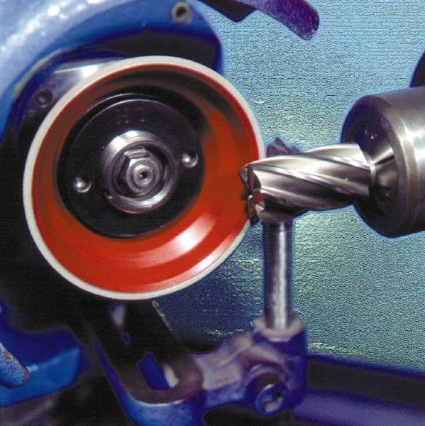 Norton - 5" Diam, 1-1/4" Hole Size, 1-3/4" Overall Thickness, 150 Grit, Type 11 Tool & Cutter Grinding Wheel - Very Fine Grade, CBN, Resinoid Bond - Exact Tooling