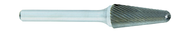 SL-5 -- 5/8 x 1-5/16 LOC x 1/4 Shank x 2 OAL 14 Degree Included Angle Carbide Medium Right Hand Spiral Burr - Exact Tooling