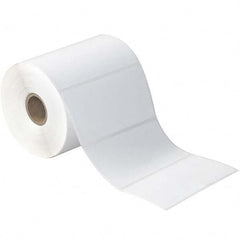 Value Collection - Pack of 12 Rolls, 735 Labels per Roll, 4" x 2" White Paper Thermal Labels - Exact Tooling