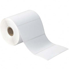 Value Collection - Pack of 12 Rolls, 500 Labels per Roll, 4" x 3" White Paper Thermal Labels - Exact Tooling