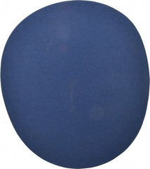 Norton - 18" Diam, 36 Grit Zirconia Alumina Adhesive PSA Disc - Very Coarse, Blue, Y Weighted Cloth Backing, Flexible - Exact Tooling