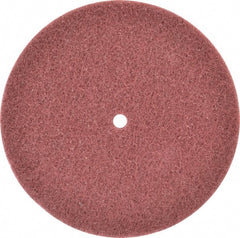 Norton - 8" Very Fine Grade Deburring Disc - 1/2" Center Hole, Arbor Connection, 3,000 Max RPM - Exact Tooling