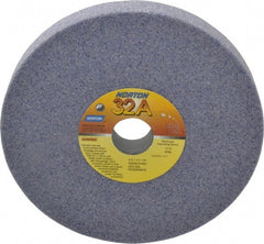 Norton - 8" Diam x 1-1/4" Hole x 1" Thick, H Hardness, 46 Grit Surface Grinding Wheel - Aluminum Oxide, Type 1, Coarse Grade, 3,105 Max RPM, Vitrified Bond, No Recess - Exact Tooling
