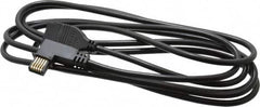 Mitutoyo - 80" Long SPC Cable - Use with Absolute Digimatic Scale Units, DP-1VR Series 264 Digimatic Mini-Processor & Calipers - Exact Tooling