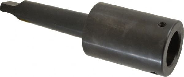 Collis Tool - 1-1/2 Inch Tap, 2.31 Inch Tap Entry Depth, MT3 Taper Shank, Standard Tapping Driver - 2-15/16 Inch Projection, 2 Inch Nose Diameter, 1.233 Inch Tap Shank Diameter, 0.925 Inch Tap Shank Square - Exact Tooling