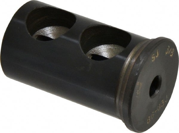 Global CNC Industries - 3/8" ID, 1-1/2" OD, 2-1/2" Length Under Head, Type J Lathe Tool Holder Bushing - Type J, 0.265 Inch Thick Head - Exact Tooling