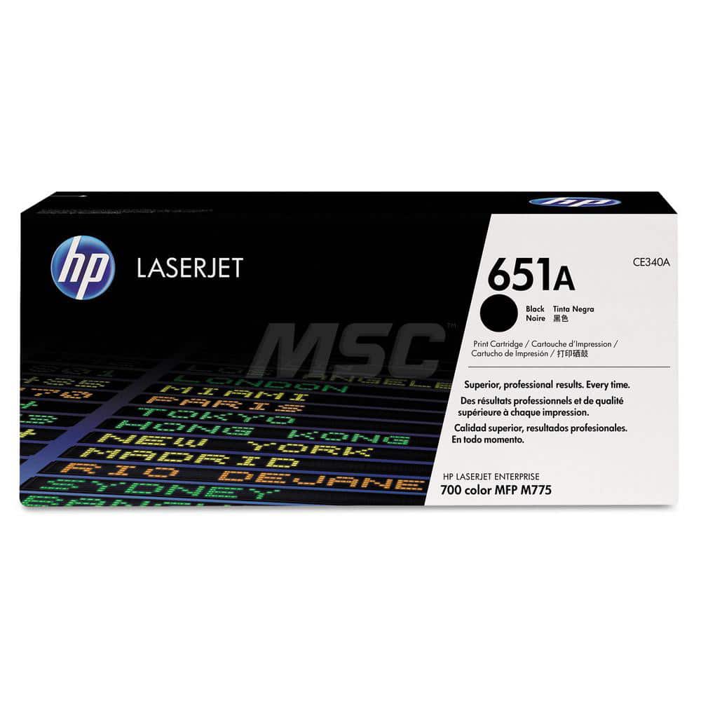 Hewlett-Packard - Office Machine Supplies & Accessories; Office Machine/Equipment Accessory Type: Toner Cartridge ; For Use With: HP LaserJet Enterprise 700 Color MFP M775dn; MFP M775f; MFP M775z ; Color: Black - Exact Tooling