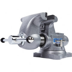 Wilton - Bench & Pipe Combination Vises Jaw Width (Inch): 6-1/2 Jaw Opening Capacity (Inch): 7-1/4 - Exact Tooling
