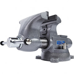 Wilton - Bench & Pipe Combination Vises Jaw Width (Inch): 8 Jaw Opening Capacity (Inch): 7-3/4 - Exact Tooling