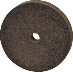 Norton - 3" Diam x 3/8" Hole x 1/2" Thick, R Hardness, 24 Grit Surface Grinding Wheel - Aluminum Oxide, Type 1, Very Coarse Grade, 12,100 Max RPM, Resinoid Bond, No Recess - Exact Tooling