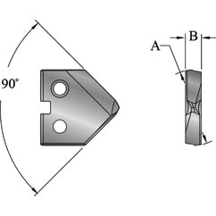 3/4 SUP COB TIALN 1 T-A INSERT - Exact Tooling