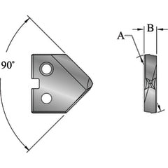 3/4 SUP COB TIALN 1 T-A INSERT - Exact Tooling