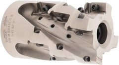 Iscar - 12 Inserts, 2" Cut Diam, 3/4" Arbor Diam, 2.1" Max Depth of Cut, Indexable Square-Shoulder Face Mill - 0° Lead Angle, 3.15" High, P290 AC.T 1806.. Insert Compatibility, Through Coolant, Series MillShred - Exact Tooling