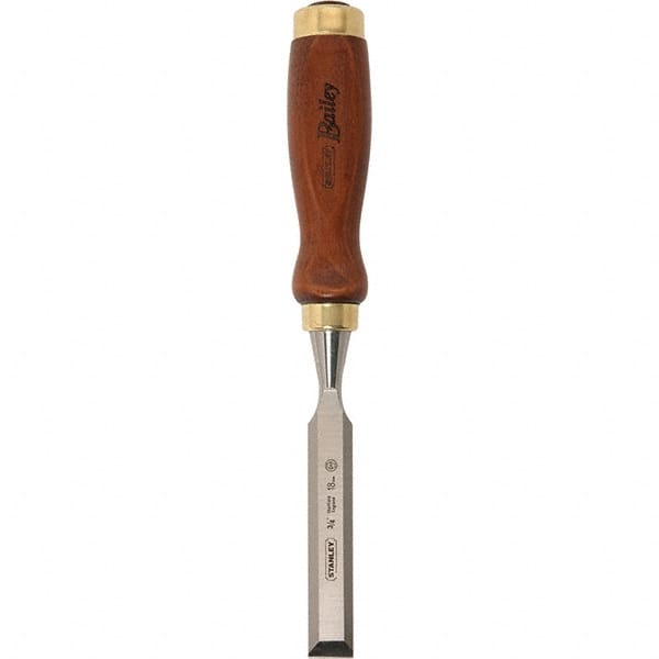 Stanley - Chisel Sets Tool Type: Wood Chisel Set Chisel Size Range: 1/4 - 1-1/4 - Exact Tooling