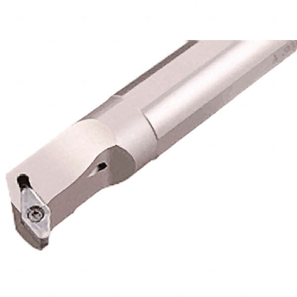 Iscar - 1.77" Min Bore Diam, 13.78" OAL, 1-1/2" Shank Diam, A-SVLFC Indexable Boring Bar - 2.8" Max Bore Depth, VCGT 2205.. Insert, Screw Holding Method - Exact Tooling