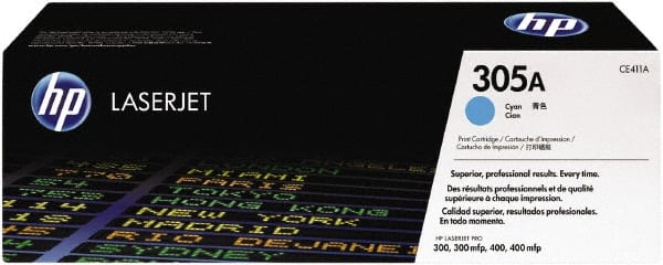 Hewlett-Packard - Cyan Toner Cartridge - Use with HP LaserJet Pro 300 color MFP M375nw, 400 color MFP M475, 400 color M451 - Exact Tooling