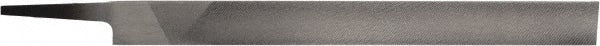 PFERD - 8" Long, Smooth Cut, Knife American-Pattern File - Double Cut, 0.19" Overall Thickness, Tang - Exact Tooling