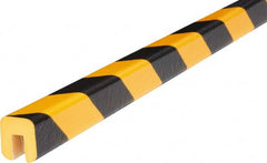 PRO-SAFE - Polyurethane Foam Type G Edge Guard - Yellow/Black, 1" High Side - Exact Tooling
