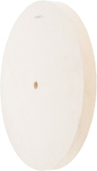 Value Collection - 10" Diam x 3/4" Thick Unmounted Buffing Wheel - 1 Ply, Polishing Wheel, 1/2" Arbor Hole, Soft Density - Exact Tooling