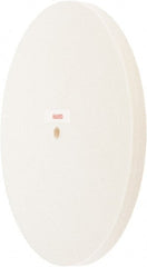 Value Collection - 10" Diam x 1/2" Thick Unmounted Buffing Wheel - 1 Ply, Polishing Wheel, 1/2" Arbor Hole, Hard Density - Exact Tooling